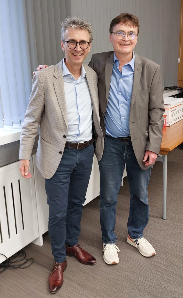 Hannes Krehan mit BFW-Leiter Peter Mayer