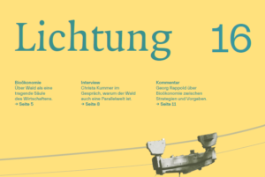 Lichtung 16 zum Thema Bioökonomie